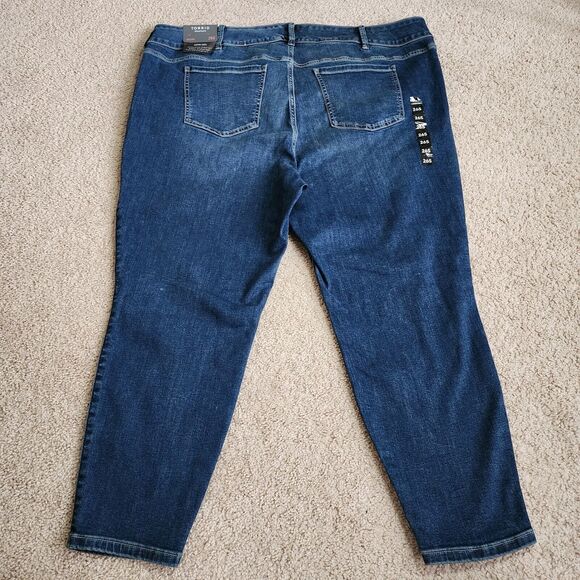 Torrid Jegging Jeans 26S Short 46x26 Blue High Rise Skinny 3 button - Picture 4 of 13